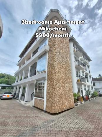 3 Bedrooms Apartment for Rent in Mikocheni, Dar Es Salaam