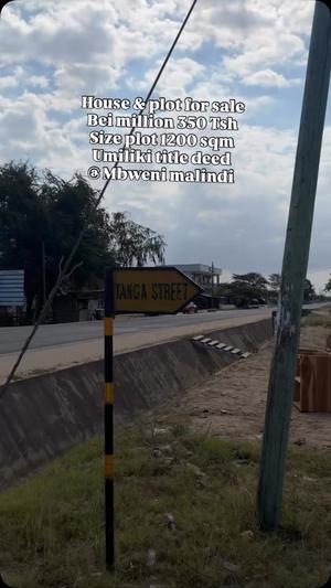Kiwanja kinauzwa Mbweni Malindi, Dar Es Salaam (1200 sqm) Kiwanja kinauzwa Mbweni Malindi, Dar Es Salaam (1200 sqm)
