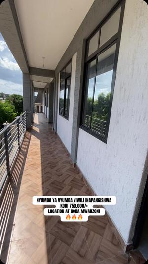 Apartment ya vyumba viwili inapangishwa Goba Mwanzoni, Dar Es Salaam