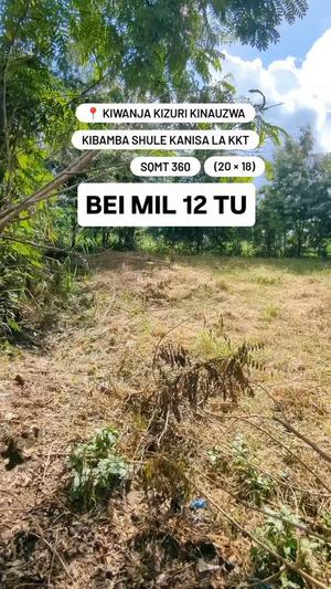 Plot for sale in Kibamba Shule, Dar Es Salaam sqm 360 Plot for sale in Kibamba Shule, Dar Es Salaam sqm 360