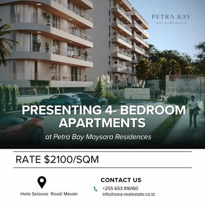 Nyumba na Apartments zinazouzwa Masaki, Dar Es Salaam