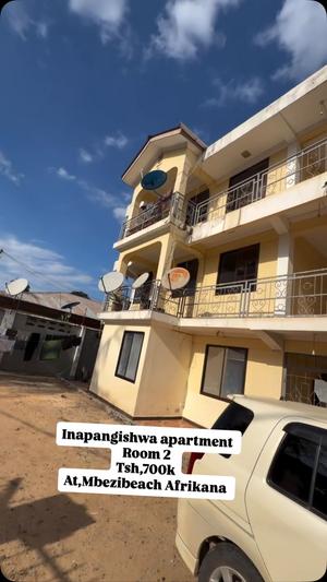 Apartment ya vyumba viwili inapangishwa Mbezi Beach Afrikana, Dar Es Salaam