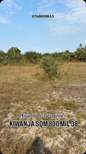 Kiwanja kinauzwa Kigamboni Geza Ulole, Dar Es Salaam (801 sqm) Kiwanja kinauzwa Kigamboni Geza Ulole, Dar Es Salaam (801 sqm)