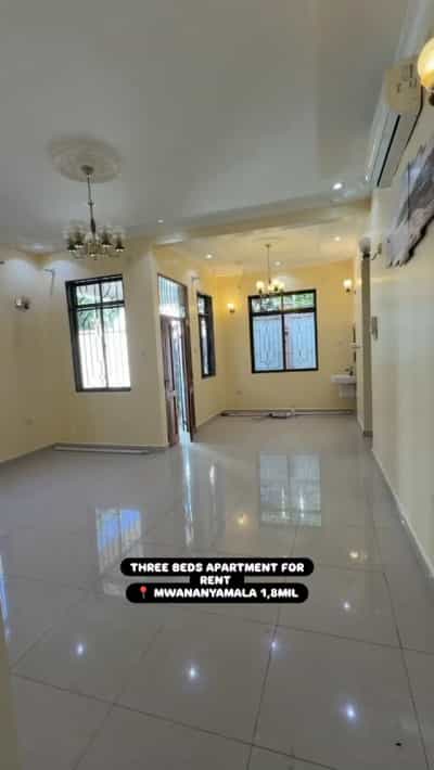 Apartment ya vyumba vitatu inapangishwa Mwananyamala, Dar Es Salaam