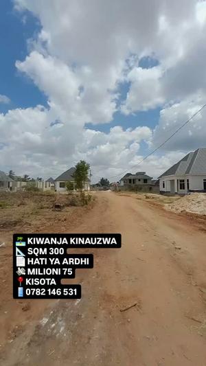 Residential Plot for Sale in Kigamboni Kisota, Dar Es Salaam (300 sqm)