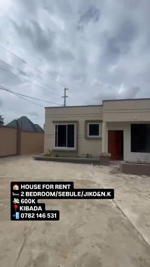 Nyumba ya vyumba viwili inapangishwa Kibada, Dar Es Salaam