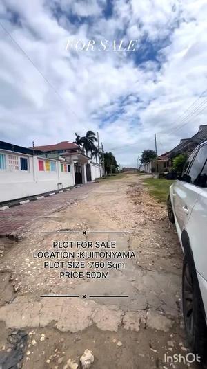 Plot for sale in Kijitonyama, Dar Es Salaam sqm 760 Plot for sale in Kijitonyama, Dar Es Salaam sqm 760