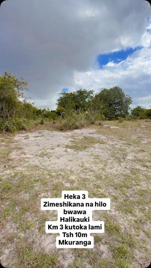 Shamba linauzwa Mkuranga Kise,le, Pwani (3 acre) Shamba linauzwa Mkuranga Kise,le, Pwani (3 acre)