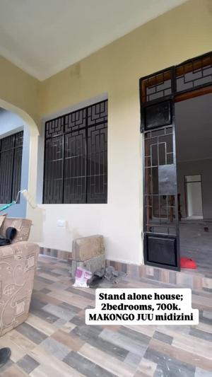 Nyumba ya vyumba viwili inapangishwa Makongo Juu, Dar Es Salaam