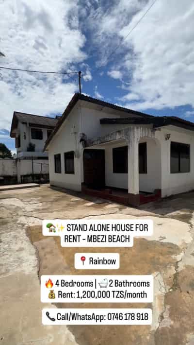 Nyumba ya vyumba vinne inapangishwa Mbezi Beach, Dar Es Salaam
