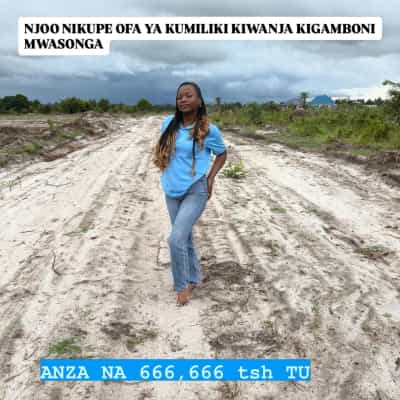 Viwanja vinauzwa Kigamboni Mwasonga, Dar Es Salaam (400 sqm)