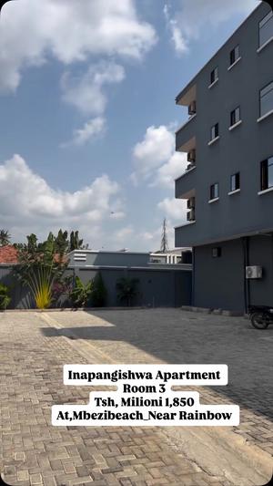 Apartment ya vyumba vitatu inapangishwa Mbezi Beach, Dar Es Salaam
