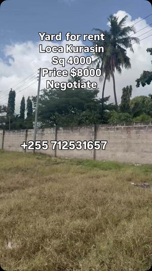 Plot for sale in Kurasini sqm 4000 Plot for sale in Kurasini sqm 4000