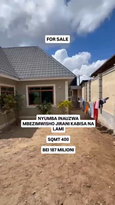 Nyumba ya vyumba vinne inauzwa Mbezi Mwisho, Dar Es Salaam (400 sqm)