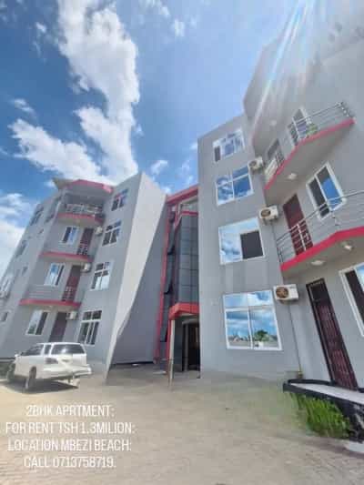 Apartment ya vyumba viwili inapangishwa Mbezi Beach, Dar Es Salaam
