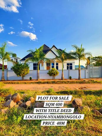 Kiwanja kinauzwa Nyamhongolo Taiwani, Mwanza sqm 600