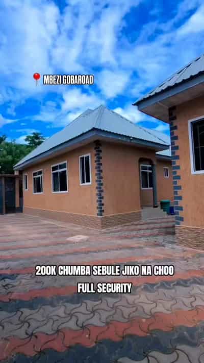 Nyumba ya chumba kimoja inapangishwa Mbezi mwisho/Njia ya goba, Dar Es Salaam