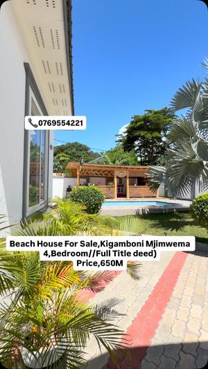 Villa ya vyumba vinne inauzwa Mjimwema, Dar Es Salaam (1100 sqm) Villa ya vyumba vinne inauzwa Mjimwema, Dar Es Salaam (1100 sqm)