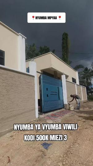 Nyumba ya vyumba viwili inapangishwa Goba Njia Nne, Dar Es Salaam
