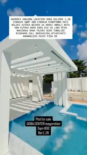 Nyumba ya vyumba vitano inauzwa Goba, Dar Es Salaam (800 sqm)