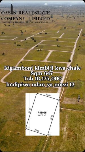 Residential Plot for Sale in Kimbiji Kwa Chale, Dar Es Salaam (647 sqm) Residential Plot for Sale in Kimbiji Kwa Chale, Dar Es Salaam (647 sqm)