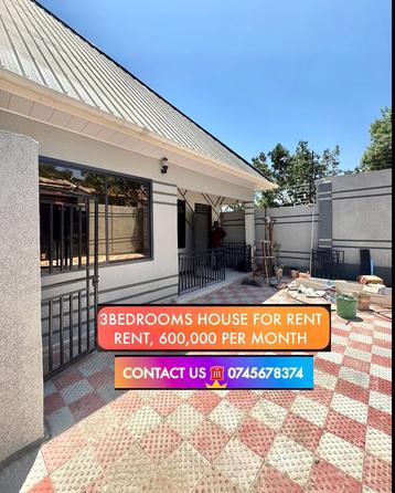 3 Bedrooms House for Rent in Mwanza 3 Bedrooms House for Rent in Mwanza