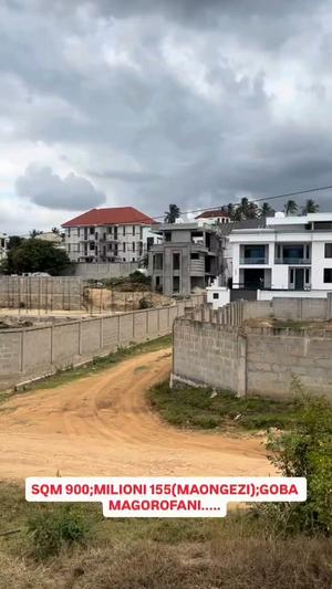 Residential Plot for Sale in Goba Magorofani, Dar Es Salaam (900 sqm) Residential Plot for Sale in Goba Magorofani, Dar Es Salaam (900 sqm)