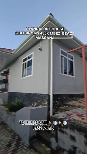 Nyumba ya vyumba viwili inapangishwa Mbezi Beach Makonde, Dar Es Salaam