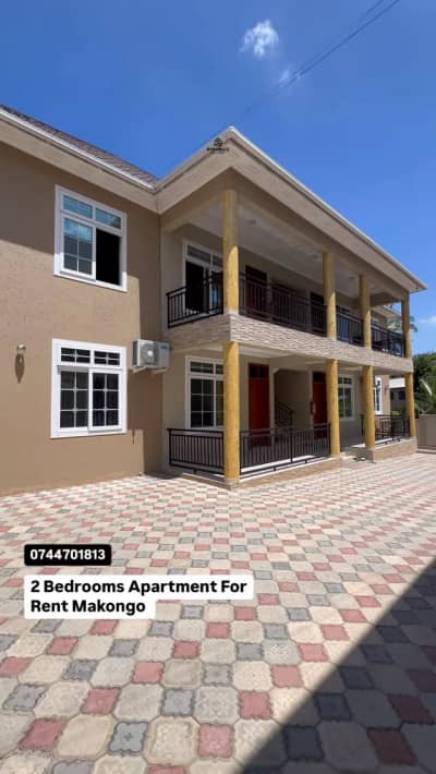 Nyumba/Apartment ya vyumba viwili inapangishwa Makongo, Dar Es Salaam