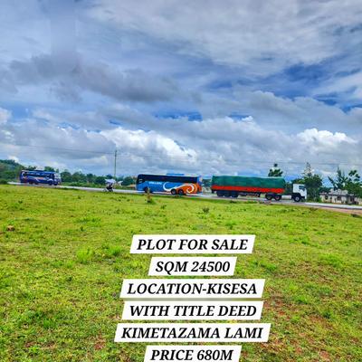 Kiwanja kinauzwa Kisesa, Mwanza sqm 24500 Kiwanja kinauzwa Kisesa, Mwanza sqm 24500