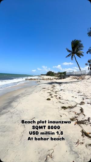 Beach Plot for Sale in Bahar Beach, Dar Es Salaam (8000 sqm) Beach Plot for Sale in Bahar Beach, Dar Es Salaam (8000 sqm)