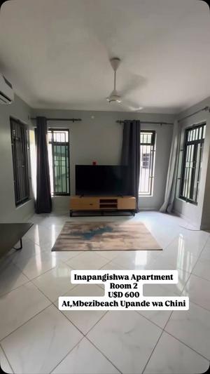 Nyumba/Apartment ya vyumba viwili inapangishwa Mbezi Beach, Dar Es Salaam