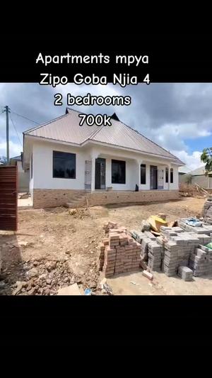 Apartment ya vyumba viwili inapangishwa Goba Njia Nne, Dar Es Salaam