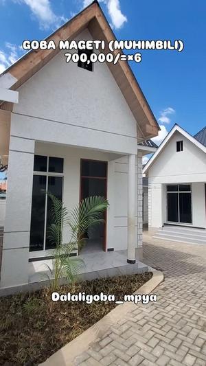Nyumba ya vyumba viwili inapangishwa Goba Mageti, Dar Es Salaam
