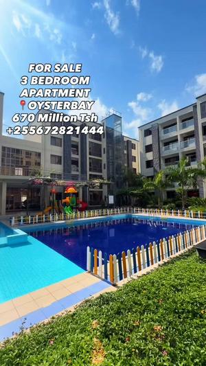 Apartment ya vyumba vitatu inauzwa Oyster Bay, Dar Es Salaam Apartment ya vyumba vitatu inauzwa Oyster Bay, Dar Es Salaam