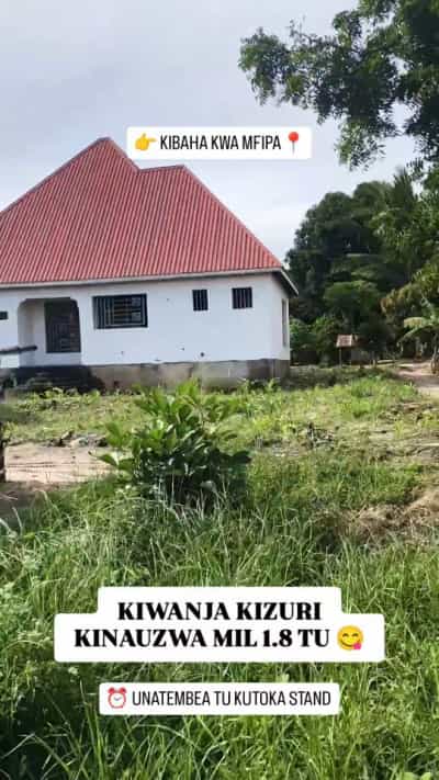 Kiwanja kinauzwa Kibaha Kwa Mfipa, Pwani (200 sqm)