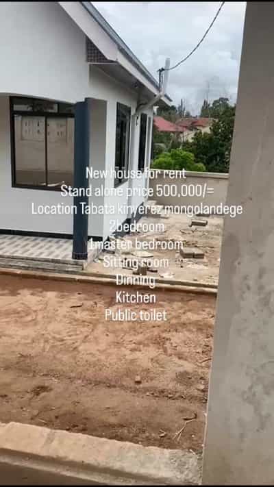 Nyumba ya vyumba viwili inapangishwa Tabata, Dar Es Salaam