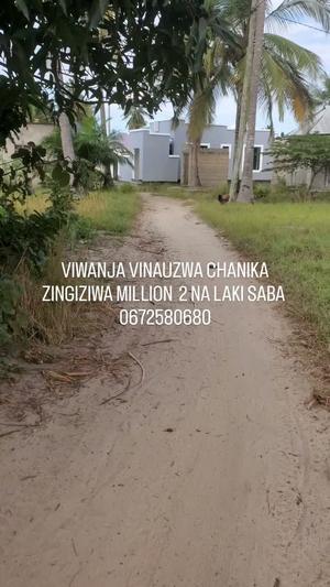 Viwanja vinauzwa Chanika Zingiziwa, Dar Es Salaam