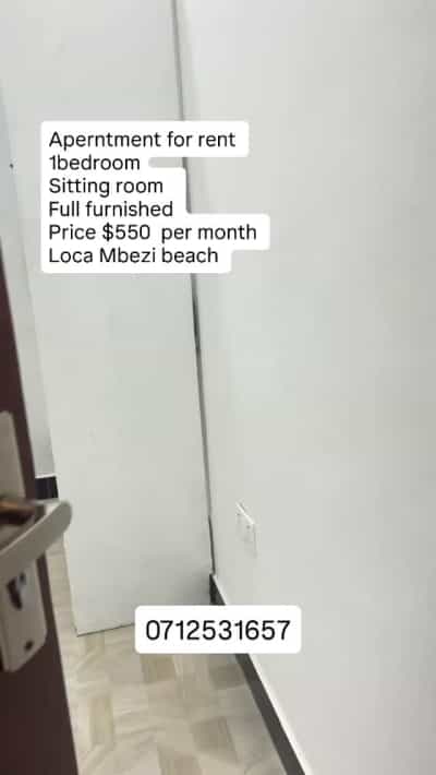 1 Bedroom Furnished Apartment for Rent in Mbezi beach, Dar Es Salaam