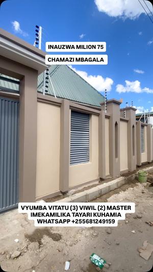 Nyumba ya vyumba vitatu inauzwa Chamazi, Dar Es Salaam