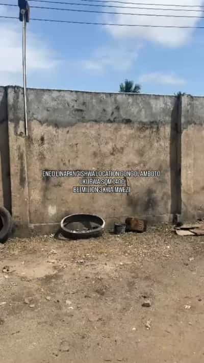 Kiwanja kinapangishwa Gongolamboto, Dar Es Salaam (1400 sqm)