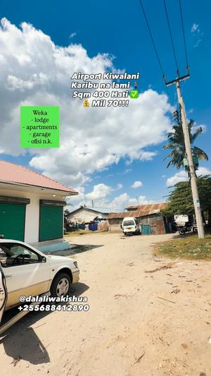 Kiwanja kinauzwa Kiwalani, Dar Es Salaam sqm 400 Kiwanja kinauzwa Kiwalani, Dar Es Salaam sqm 400