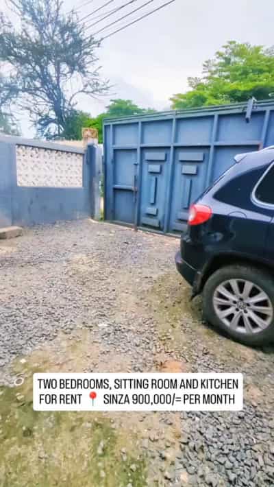 Nyumba ya vyumba viwili inapangishwa Sinza, Dar Es Salaam