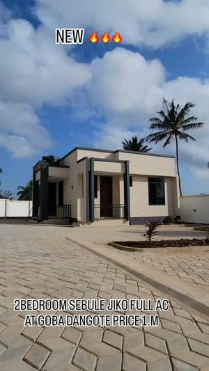 Nyumba ya vyumba viwili inapangishwa Goba Dangote, Dar Es Salaam Nyumba ya vyumba viwili inapangishwa Goba Dangote, Dar Es Salaam