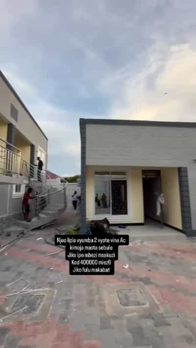 Nyumba ya vyumba viwili inapangishwa Mbezi Msakuzi, Dar Es Salaam