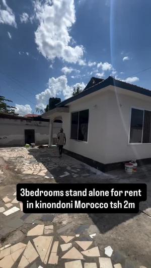 Apartment ya vyumba viwili inapangishwa Kinondoni Morocco, Dar Es Salaam