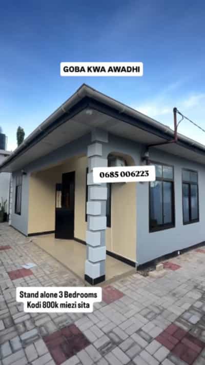 3 Bedrooms House for Rent in Goba Kwa Awadhi, Dar Es Salaam