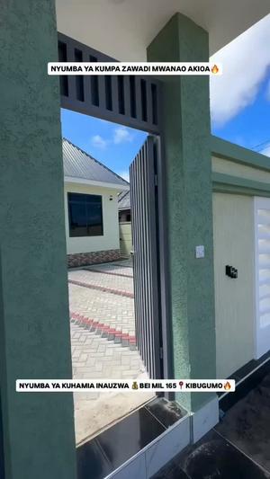 Nyumba ya vyumba vitatu inauzwa Kibugumo, Njimwema, Kigamboni, Dar Es Salaam (600 sqm)