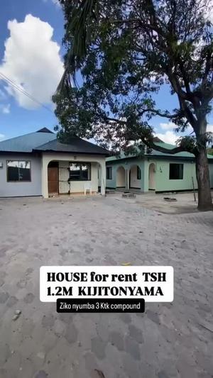 Nyumba ya vyumba vitatu inapangishwa Kijitonyama, Dar Es Salaam Nyumba ya vyumba vitatu inapangishwa Kijitonyama, Dar Es Salaam