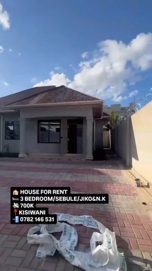 Nyumba ya vyumba vitatu inapangishwa Kigamboni Kisiwani, Dar Es Salaam Nyumba ya vyumba vitatu inapangishwa Kigamboni Kisiwani, Dar Es Salaam